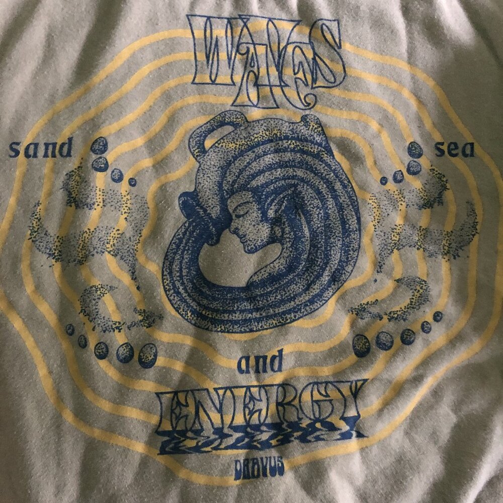 Dravus Waves Of Energy Sand Hoodie - Large